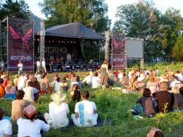 Горный Алтай Талда : Фестиваль ВОТЭТНО-2012 : Сцена фестиваля