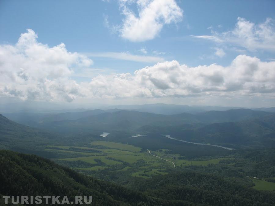 Вид с горы Салоп