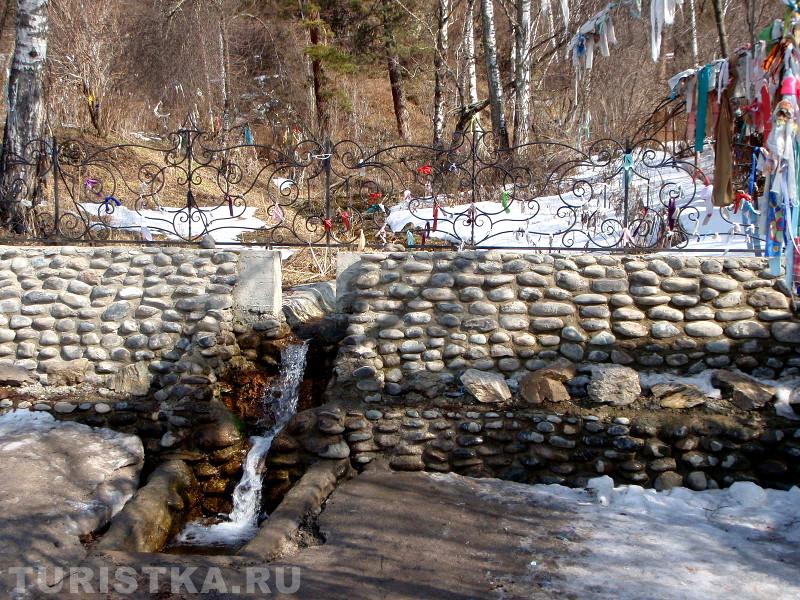 Источник Аржан-Суу весной