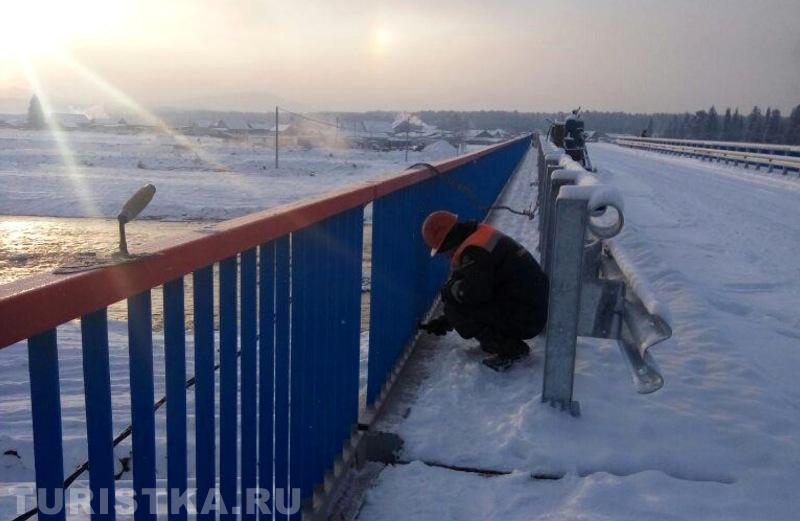  Мост : через реку Сарыкокша