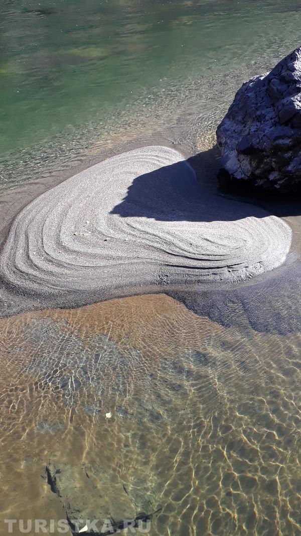 Осенняя река Чулышман. Место- Уту-Кая.