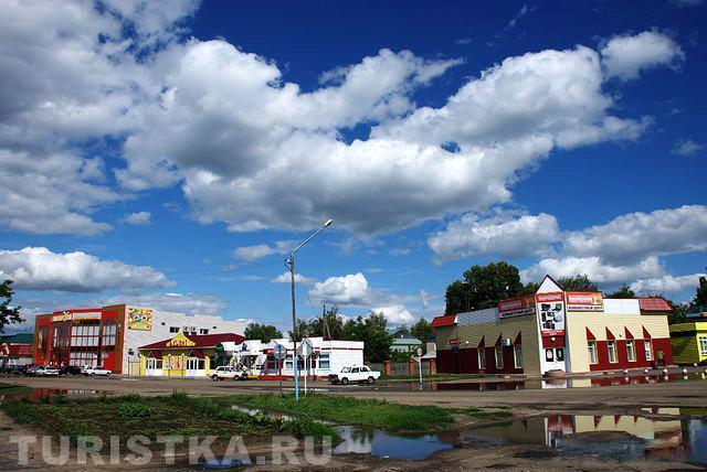 Центр села Ключи