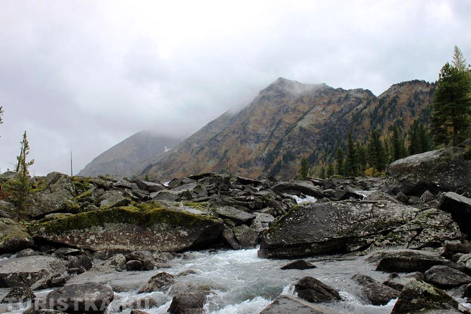 Шумы между Средним и Нижнем озером