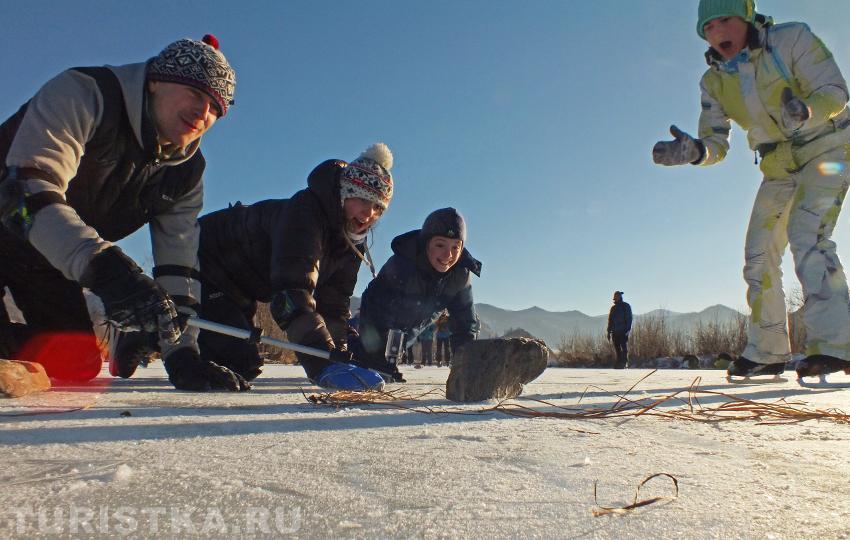 Кёрлинг по-алтайски
