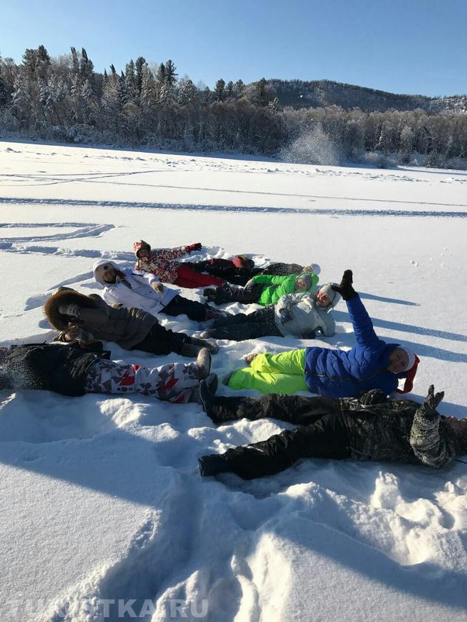 "Январский загар на Бии"