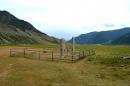 Горный Алтай : Ининские стеллы : Оленные камни около села Иня