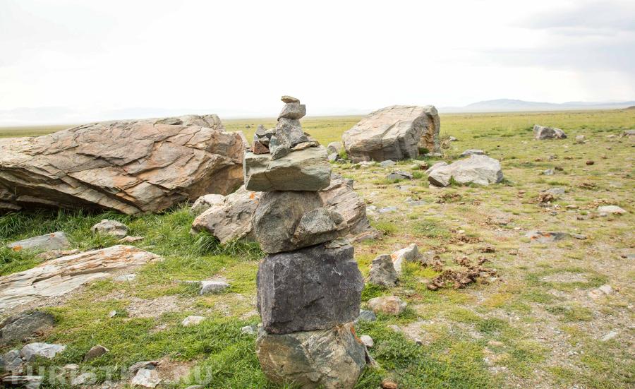 Пищухи сложены из камней