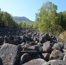 Курумник на реке Ануй рядом с селом Топольное