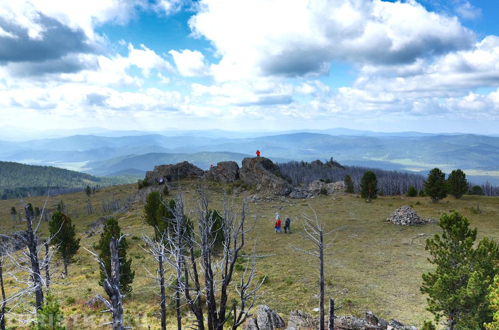 На вершине горы Тияхта