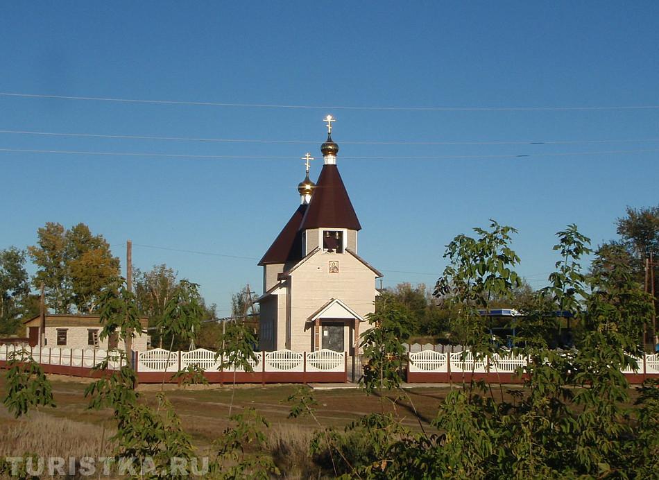 Церковь в селе Усть-Калманка