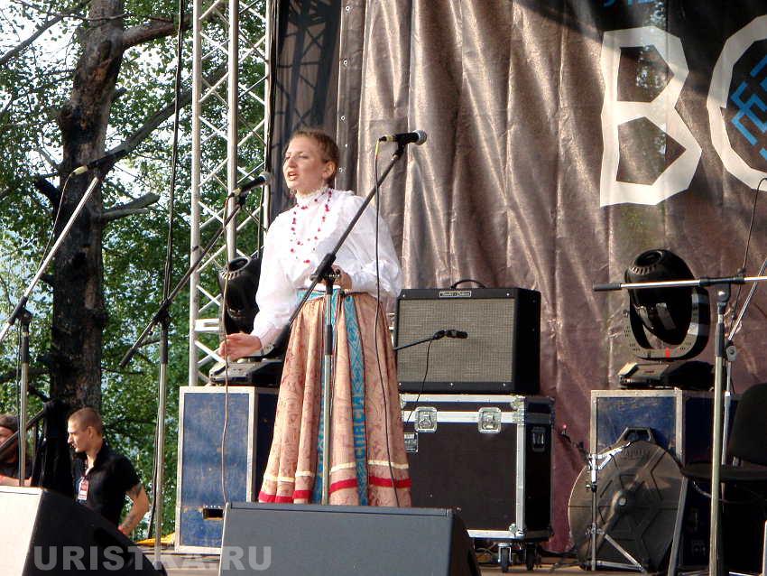 Выступление Ксении Серповой