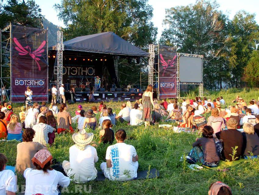 Сцена фестиваля