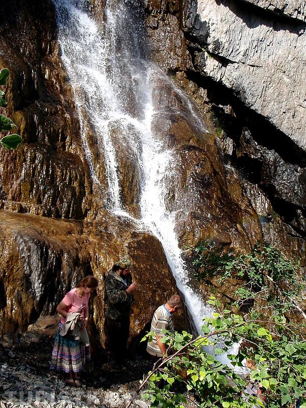 Нижняя часть водопада Ширлак