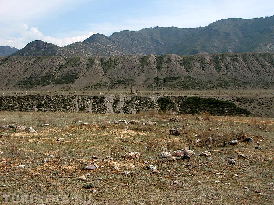 Остатки фундаментов