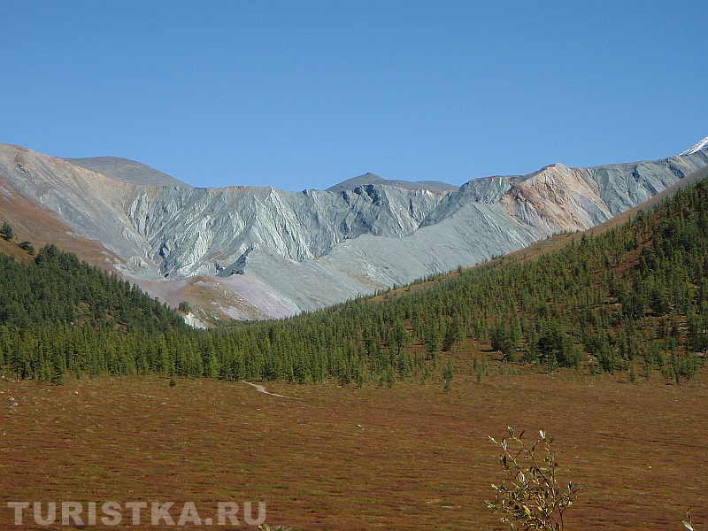 Ущелье Ярлу, вид от реки Аккем
