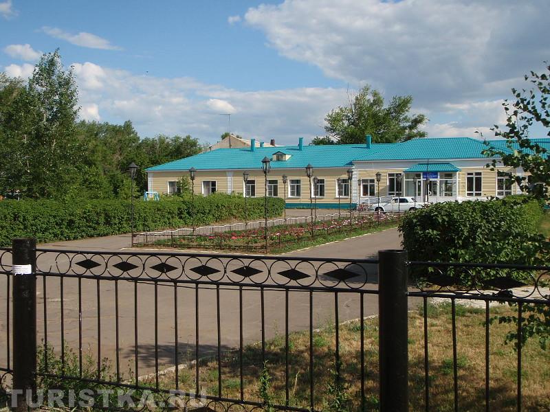 Грязелечебница на берегу озера Яровое