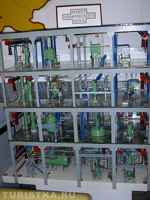 Макет химического цеха
