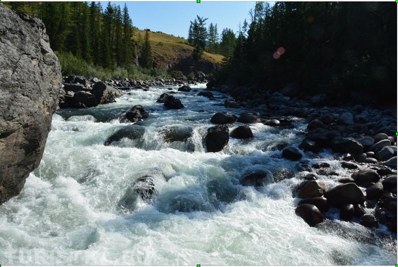 Река Чулышман (Язула, кордон)