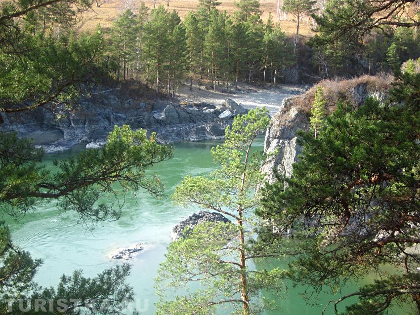 Катунь у о. Патмос, с. Чемал