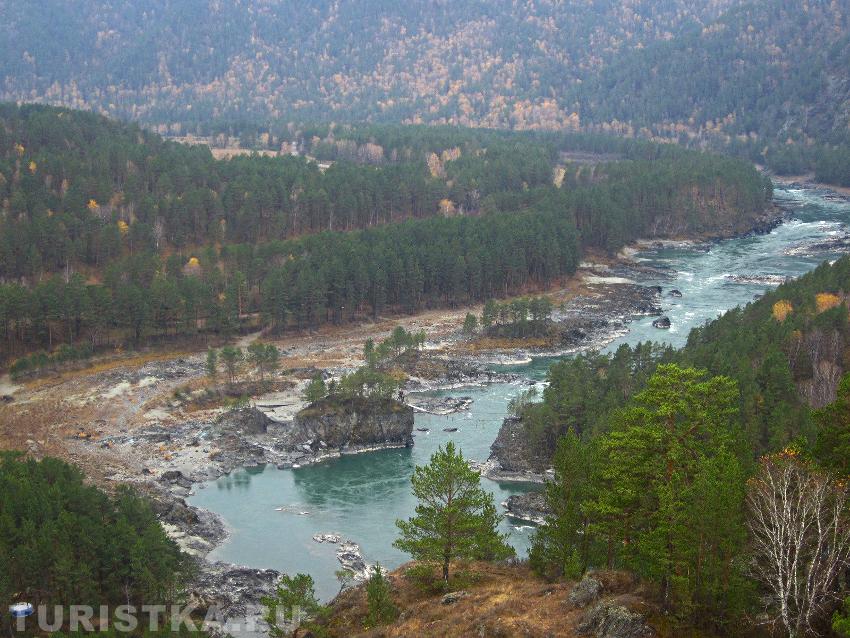 Катунь с г. Бешпек, с. Чемал