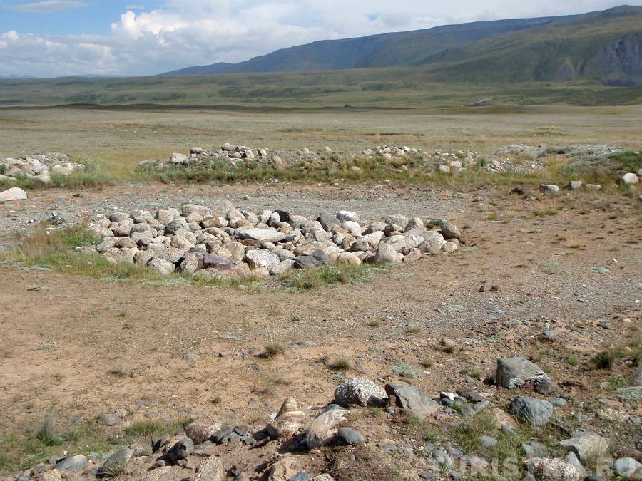 Курган, где была найдена «принцесса Укока»