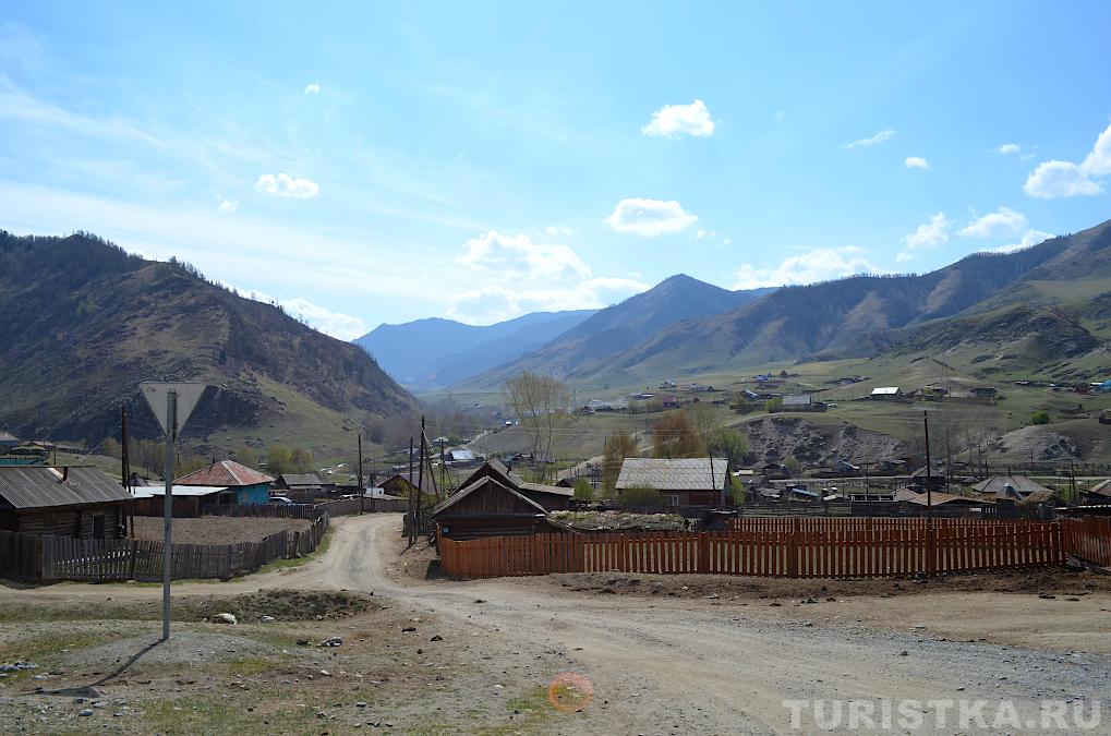 Дорога к реке Купчегень