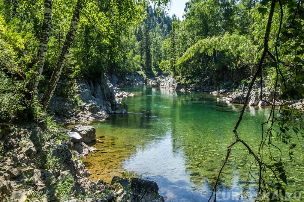 Девичьи плесы на реке Кумир