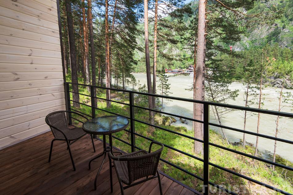 Вид из коттеджа