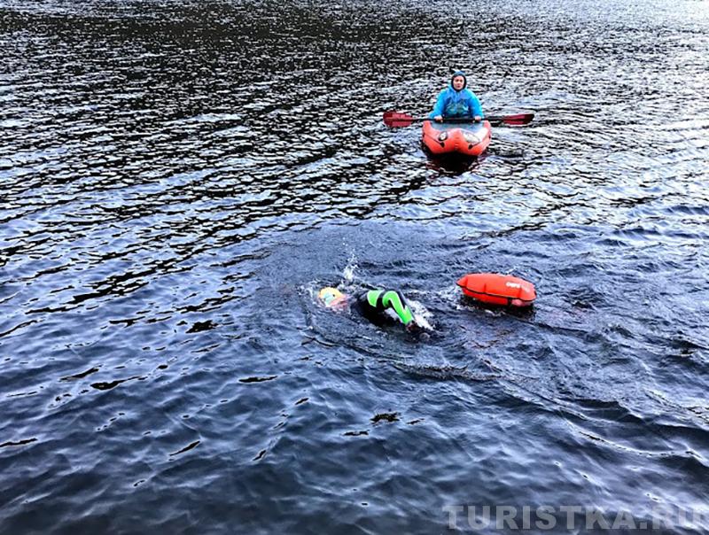 Плавание, озеро Чейбеккель