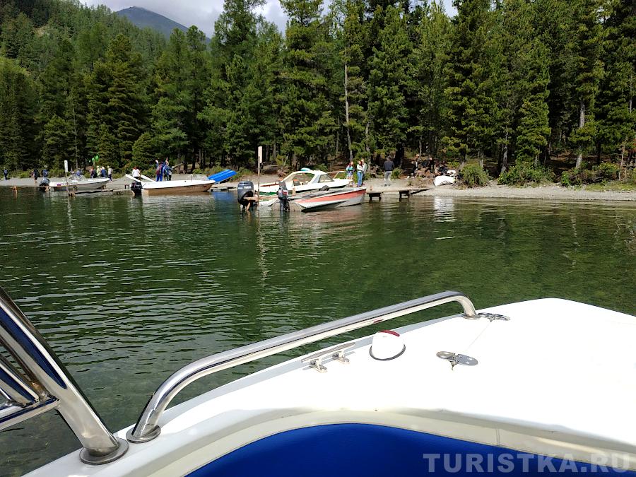 Катера на Нижнем Мультинском озере