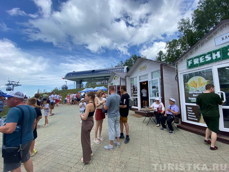 Верхняя станция гондольного подъемника