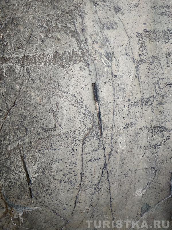 Петроглифы Куюсского грота 