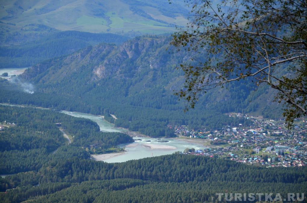Вид от кафе "Дом Шамана"