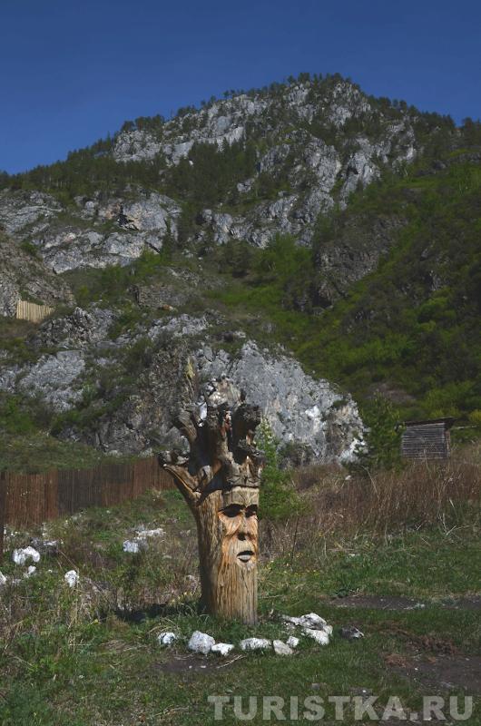 На входе в Урочище Чечкыш