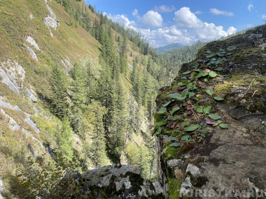 Над вторым водопадом
