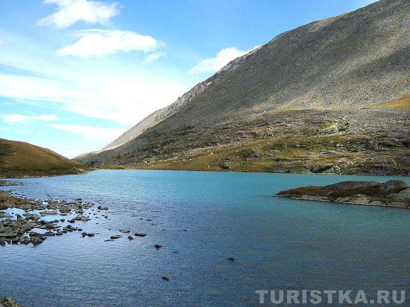 Северный берег озера Акчан