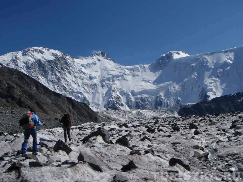 Белуха, Аккемский ледник