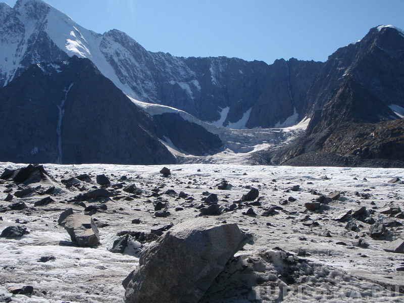 На Аккемском леднике