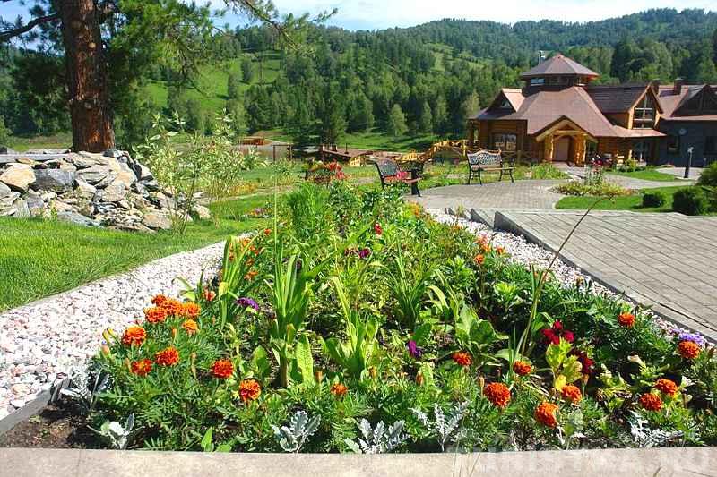 На территории туркомплекса