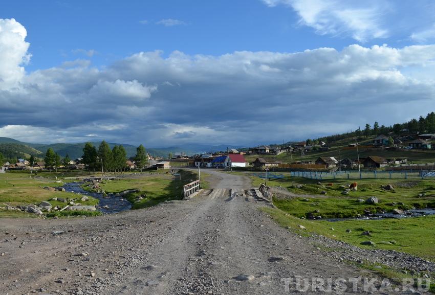 Через реку Балыктуюль