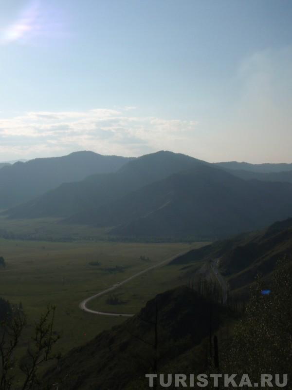 Вид с перевала Чике-Таман