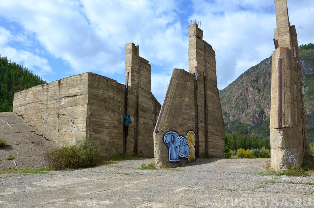 Недостроенная Акташская ГЭС