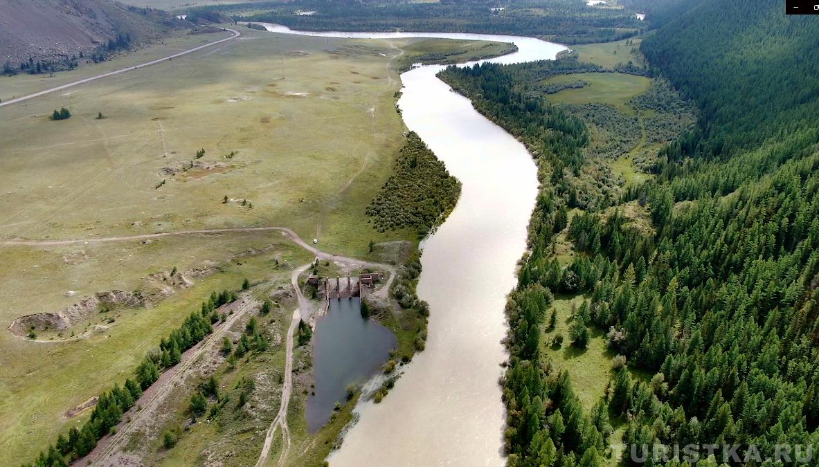 Река Чуя и ГЭС