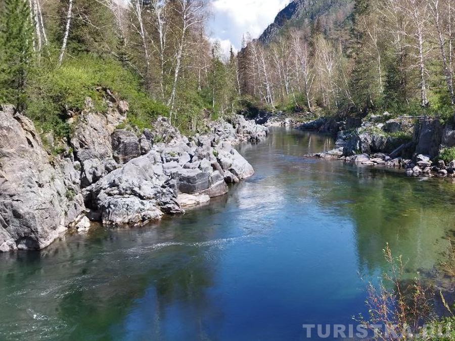 Девичьи плесы на реке Кумир