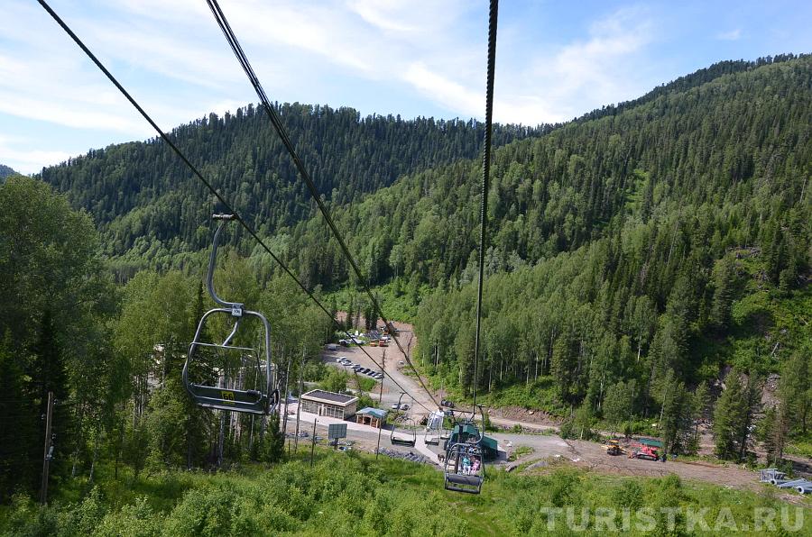 Кресельный подъемник на гору Кокуя