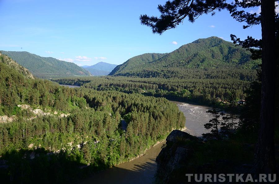 Вид с горы Менжелик