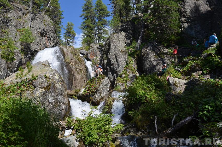 Каскады Муехтинского водопада