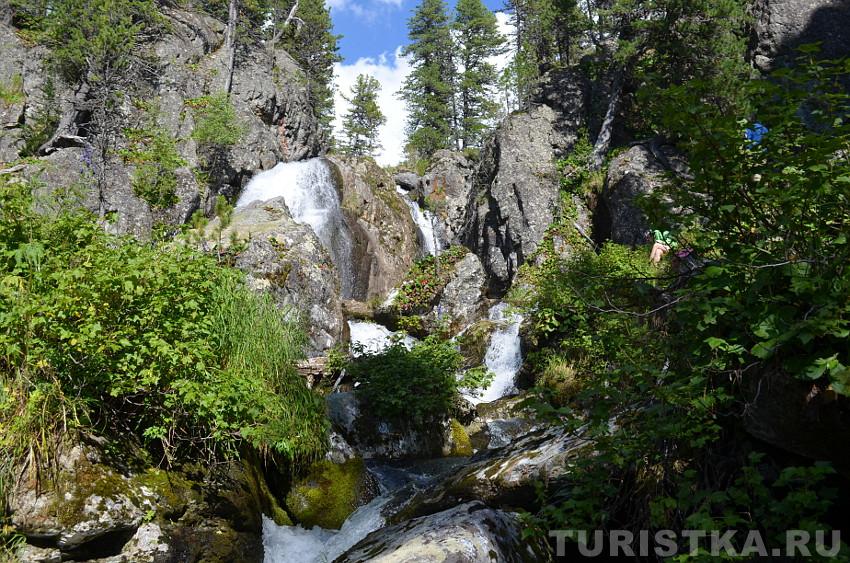 Каскады Муехтинского водопада