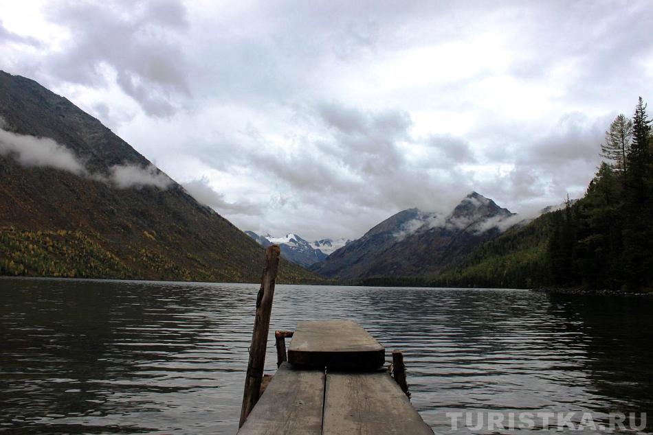 Нижнее Мультинское озеро : Горный Алтай