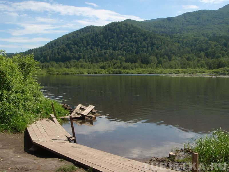 Берег озера дальний от въезда на озеро 